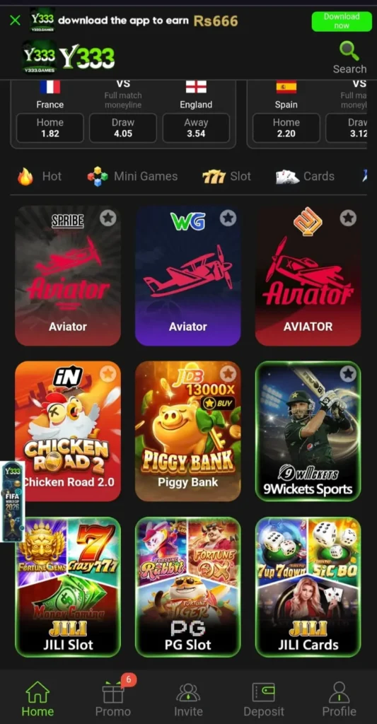 y333 game