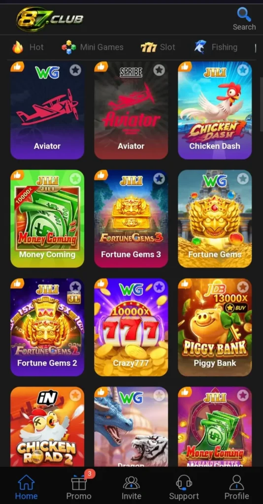 87Club Game